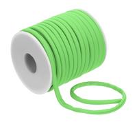 PATIKIL Corde Plate en Nylon Élastique, 21,87 Yard 5 mm Corde Élastique Spandex Fil pour Couture Vêtements Attaches À Cheveux Cordon DIY Artisanat, Vert Clair
