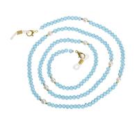 PATIKIL Cordon de lunettes réglable en perles de cristal autour du cou pour femmes et filles