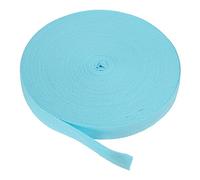 PATIKIL Coton Sergé Ruban 3/4 Pouce 50Yards Coton Ruban Liaison Biais Ruban Chevron Ruban pour Couture Liaison Cadeau Enveloppe Artisanat Bricolage Mer Bleu