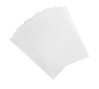 PATIKIL Couvertures de Reliure en PVC Transparent de 20 Mil, 20 Pcs Protecteur de Vue Avant, Format Lettre A4 Non Perforé Pour La Présentation, Rapport, Papier, Semi-Transparent