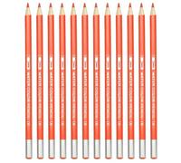 PATIKIL Crayon aquarelle, 12 crayons aquarellables pour mélanger, colorier, dessiner, peindre, orange rouge