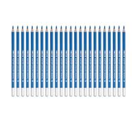 PATIKIL Crayon aquarelle, 24 crayons aquarellables pour mélanger, colorier, dessiner, peindre, bleu pâle