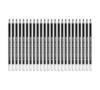 PATIKIL Crayon aquarelle, 24 crayons aquarellables pour mélanger, colorier, dessiner, peindre, noir