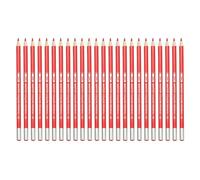 PATIKIL Crayon aquarelle, 24 crayons aquarellables pour mélanger, colorier, dessiner, peindre, rouge vif