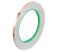 PATIKIL Cuivre Ruban 0,2 Pouce x 21 Yards 0,1 Épais Cuivre Feuille Ruban Double Face Conducteur Adhésif EMI Blindage pour Électronique, Circuits, Mise à Terre