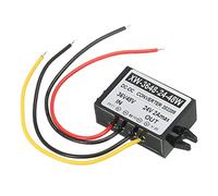 PATIKIL DC 36V 48V à DC24V 2A 48W Alimentation Convertisseur Régulateur Plastique Coquille pour LED Solaire Système