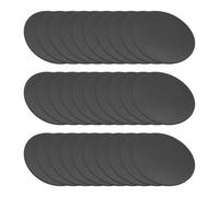 PATIKIL Disques En Caoutchouc Solides Rondelles 30 Pcs 55mm Dia X 1.5mm Épais Joint Ronde Patins Douilles Entretoise Rondelle Pour Bricolage Joint Artisanat Noir