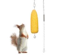 PATIKIL Distributeur De Nourriture pour Écureuils Suspendu 37 Pouces, Porte-Épis De Maïs Extérieur pour Jardin Écureuils Amusant