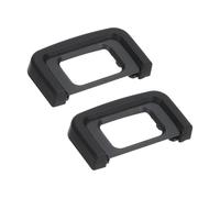 PATIKIL DK-25 Oculaire Oeilleton, 2 Pièces Oeilleton Protecteur Accessoire de Remplacement pour Nikon Blocage des Reflets et Protection Contre Les Rayures et la Lumière du Soleil, Noir