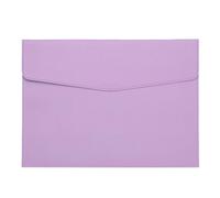 PATIKIL Dossier En Cuir PU Format A4 Pour Lettres Reçus Style 2 Violet