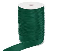 PATIKIL Double Fold Bias Tape, 1 inch x 55 Yard Continuous Bias Binding Tape Satin Fabric pour Couture Matelassage Ourlet Piping Vêtements Artisanat, Dark Green