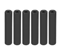 PATIKIL Ecrous Hexagonaux M3, 6Pcs Entretoises Filetées M3 en Aluminium de 30mm de Longueur, Femelle, pour Vis M3, Boulons, Voitures RC, Drones, Cartes Mères, Noir