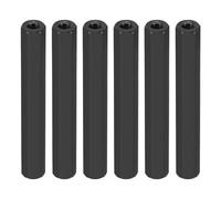 PATIKIL Ecrous Hexagonaux M3, 6Pcs Entretoises Filetées M3 en Aluminium de 45mm de Longueur, Femelle, pour Vis M3, Boulons, Voitures RC, Drones, Cartes Mères, Noir