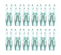 PATIKIL Encoches de Flèche de Tir à l'arc 3,2 mm Id, 12 Pcs Encoches en Plastique à Coller sur l'arbre de Flèche Accessoire de Queue de Flèche de Remplacement, Vert Clair