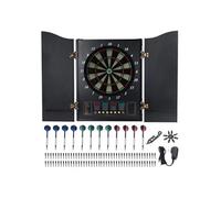 PATIKIL- Ensemble d'armoire de jeu de fléchettes électronique, pointe souple de jeu de fléchettes électrique numérique LED