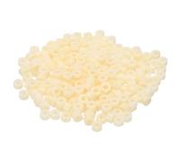 PATIKIL Entretoises ABS pour Prises Électriques, 240 Pcs 3,2 mm ID, 7 mm OD, 4 mm Longueur Assortiment Rondelles en Plastique Sans Filetage, pour Interrupteurs et Prises pour Vis M3