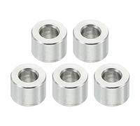 PATIKIL Entretoises en Acier Inoxydable M3, 5 Pcs Entretoises Métalliques 3,1 mm ID x 6 mm OD x 4 mm L Entretoises en Acier Inoxydable à Vis Rondes pour Vis de 1/8 Pouce ou M3