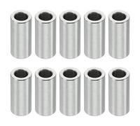 PATIKIL Entretoises en Acier Inoxydable M5, 10 Pcs d'Entretoises Métalliques 5,1 mm ID x 8 mm OD x 16 mm L, Entretoises en Acier Inoxydable à Vis de Support Rond pour Vis de 1/5" ou M5