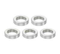 PATIKIL Entretoises en Acier Inoxydable M5, 5 Pcs Entretoise Métallique 5,1 mm ID x 8 mm OD x 2 mm L Entretoise en Acier Inoxydable à Vis de Support Ronde pour Vis de 1/5 Pouce ou M5