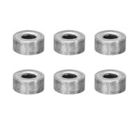 PATIKIL Entretoises en Acier M10, 6 Pièces Entretoises Métalliques en Acier 10,3 mm ID x 25 mm OD x 12 mm L Entretoise en Acier au Carbone Vis de Support Ronde pour Vis M10 ou 2/5 Pouces