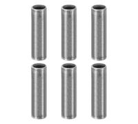 PATIKIL Entretoises en Acier M8, 6 Pcs Entretoises Métalliques en Acier 8mm ID x 12mm OD x 45mm L Entretoise en Acier au Carbone Vis de Support Ronde pour Vis de 5/16 Pouce ou M8