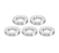 PATIKIL Entretoises en Aluminium M12, 5 Pièces Entretoise Métallique en Aluminium 12,5 mm ID x 24 mm OD x 5 mm L Entretoise à Vis Ronde pour Vis de 1/2 Pouce Ou M12