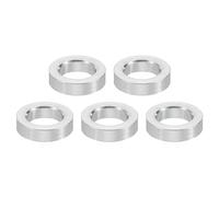 PATIKIL Entretoises en Aluminium M5, 5 Pièces Entretoise Métallique en Aluminium 5,2 mm ID x 8 mm OD x 2 mm L Entretoise en Aluminium à Vis Ronde pour Vis de 1/5 Pouce Ou M5