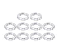 PATIKIL Entretoises en Aluminium M8, 10 Pcs Entretoise Métallique en Aluminium 8.2mm ID x 12mm OD x 2.5mm L Vis D'Espacement en Aluminium Ronde pour Boulons à Vis 5/16" Ou M8