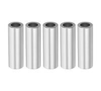 PATIKIL Entretoises en Aluminium M8, 5 Pcs Entretoise en Aluminium 5/16"ID x1/2"OD x1-1/2"L Entretoise en Aluminium Vis Entretoise Ronde pour Vis de 5/16" ou M8, Argenté