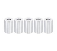 PATIKIL Entretoises en Aluminium M8, 5Pcs Entretoise Métallique en Aluminium 8.5mm ID x 20mm OD x 30mm L Vis D'Espacement en Aluminium Ronde pour Boulons à Vis 5/16" Ou M8