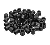 PATIKIL Entretoises rondes en ABS pour prises électriques M10, 60 pièces ID de 10,2 mm, OD de 16 mm, longueur de 15 mm sans filetage, entretoises pour interrupteurs et prises pour vis M10