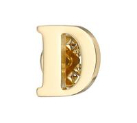 PATIKIL Épingles De Revers Lettres, Épingles De Col Initiale Lettre D Broches Lettres Pour Femmes Hommes Chemise Robe Costard Manteau Col, Ton Or, Lettre D