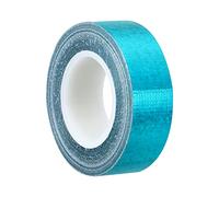PATIKIL Étincelle Paillettes Ruban 15mm x 5m, 1 Paquet Holographique Art Prisme Masquage Rubans Autocollant pour Bricolage Art Artisanat Enveloppement Décoration, Cyan