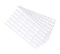 PATIKIL Étiquette Autocollante Flèche Petite 1,2 X 0,5", 120 Pcs Autocollant de Signalisation Adhésif pour Codage Couleur pour Inspection Du Flux de Gaz, Marquage Des Défauts, Blanc