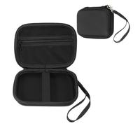 PATIKIL Étui pour étiqueteuse D30 D35 M02, étui pour imprimante d'étiquettes de voyage en EVA pour rangement d'autocollants, rouleau de papier, noir