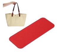 PATIKIL Felt Base Shaper 12x5 Inch Bag Bottom Shaper Pad Arc Corner Red