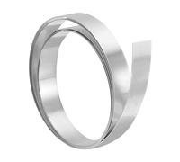 PATIKIL Feuillard en Aluminium de 10 mm x 1 M, 2 Rouleaux de Feuillard en Aluminium pour Toitures, Gouttières, Portes, Fenêtres, Réparation de Machines, Bricolage