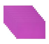 PATIKIL Feuille d'aluminium anodisée de 5x8 pouces, 10 pièces de plaques laser gravées 0,8MM mince rectangle pour l'artisanat DIY Maison Gravure laser, Violet