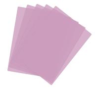 PATIKIL Feuille de Lecture Guidée de Taille A4, 5pcs Filtre de Gel d'Éclairage de Correction de Couleur Film de Couleur Transparente pour Salle de Classe Studio Photo, Violet