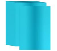 PATIKIL Feuille de Papier Cartonné Métallisé 8,5X11 Pouces, 30 Pièces A4 250Gsm Feuille de Carton Finition Miroir pour L'Artisanat Décoration de Mariage Invitations Art Diy, Bleu