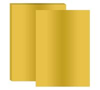 PATIKIL Feuille de Papier de Transfert à Chaud, 20 Feuille de Papier de Dorure A4 pour Cuir DIY Logo, Or