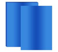 PATIKIL Feuille de Papier de Transfert à Chaud en Feuille de Papier de Transfert à Chaud de 11,7x8,3"/29,7cm x 21cm, 20 Feuilles de Papier de Transfert à Chaud A4 pour Cuir DIY Logo, Bleu