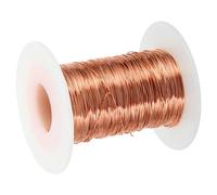 PATIKIL Fil de Cuivre Souple 99.9%, 26 Gauge/0.4mm de Diamètre 100m/328Ft Bobine de Fil de Cuivre pour la Fabrication de Bijoux, de Perles et de Plantes de Jardin