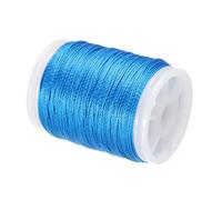 PATIKIL Fil de Servage pour Corde de tir à l'arc 131 Verges / 120 m Bleu | Fil de corde de tir à l'arc pour attacher le viseur peep Nock Arc composé Recurve, 0,02" / 0,4 mm Dia