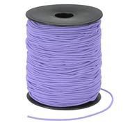 PATIKIL Fil Élastique pour Bracelets 109 Yards / 100m, Corde Élastique 1.5mm pour Fabrication De Bijoux, Colliers, Perles Et Bricolage DIY, Violet