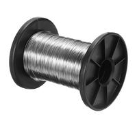 PATIKIL Fil en Acier Inoxydable 316, 100 Mètres, 0,3 mm, 28 Gauge, Fil de Bijoux, Fil de Bricolage pour la Fabrication de Bijoux, Bracelets, Perles, Artisanat, Argent