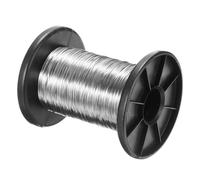 PATIKIL Fil en Acier Inoxydable 316, 100 Mètres, 0,4 mm, 26 Gauge, Fil de Bijoux, Fil de Bricolage pour la Fabrication de Bijoux, Bracelets, Perles, Artisanat, Argent