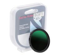 PATIKIL Filtre à brume de 40,5 mm, filtre de diffusion doux et rêveur, effet brouillard, filtre d'objectif en verre optique fin avec capuchon d'objectif pour vidéo, vlog, portrait, photographie, noir