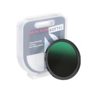 PATIKIL Filtre à brume de 52 mm, effet brouillard de diffusion douce, filtre d'objectif d'appareil photo, verre optique fin avec capuchon d'objectif pour vidéo Vlog Portrait Photographie, Noir
