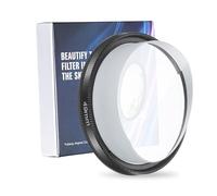 PATIKIL Filtre De Flou De Caméra 49mm, Filtre De Flou Super Rapide Ghost Center Field Motion Effet Cinématographique Double Face Prisme Photographique pour Photo Vidéo Caméra DSLR, Noir